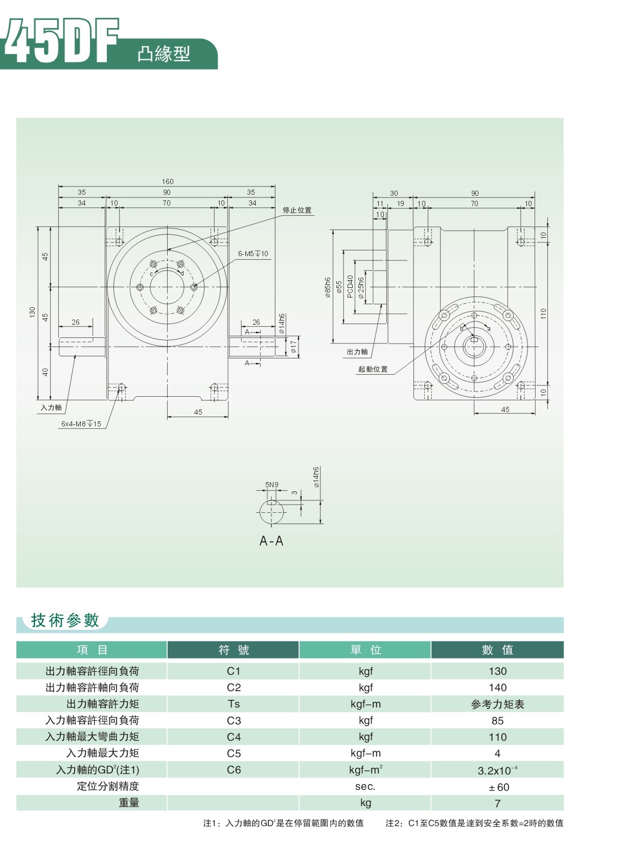 凸轮分割器图纸